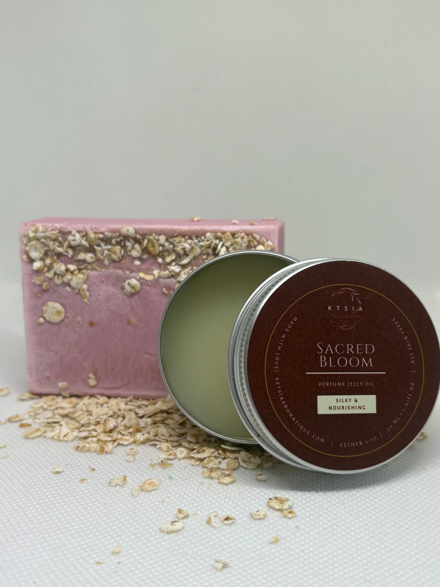 Sacred Bloom Bundle: Soap + Perfume Jelly